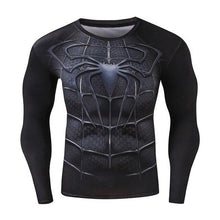 Load image into Gallery viewer, Compression Shirt Workout Training Fitness Men Cosplay Rashgard Plus Size Bodybuilding T shirt 3D Printed Superman Tops For Male